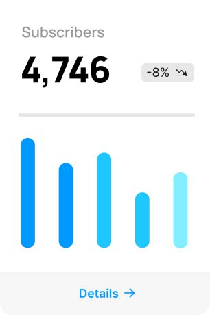 Subscribers Metric